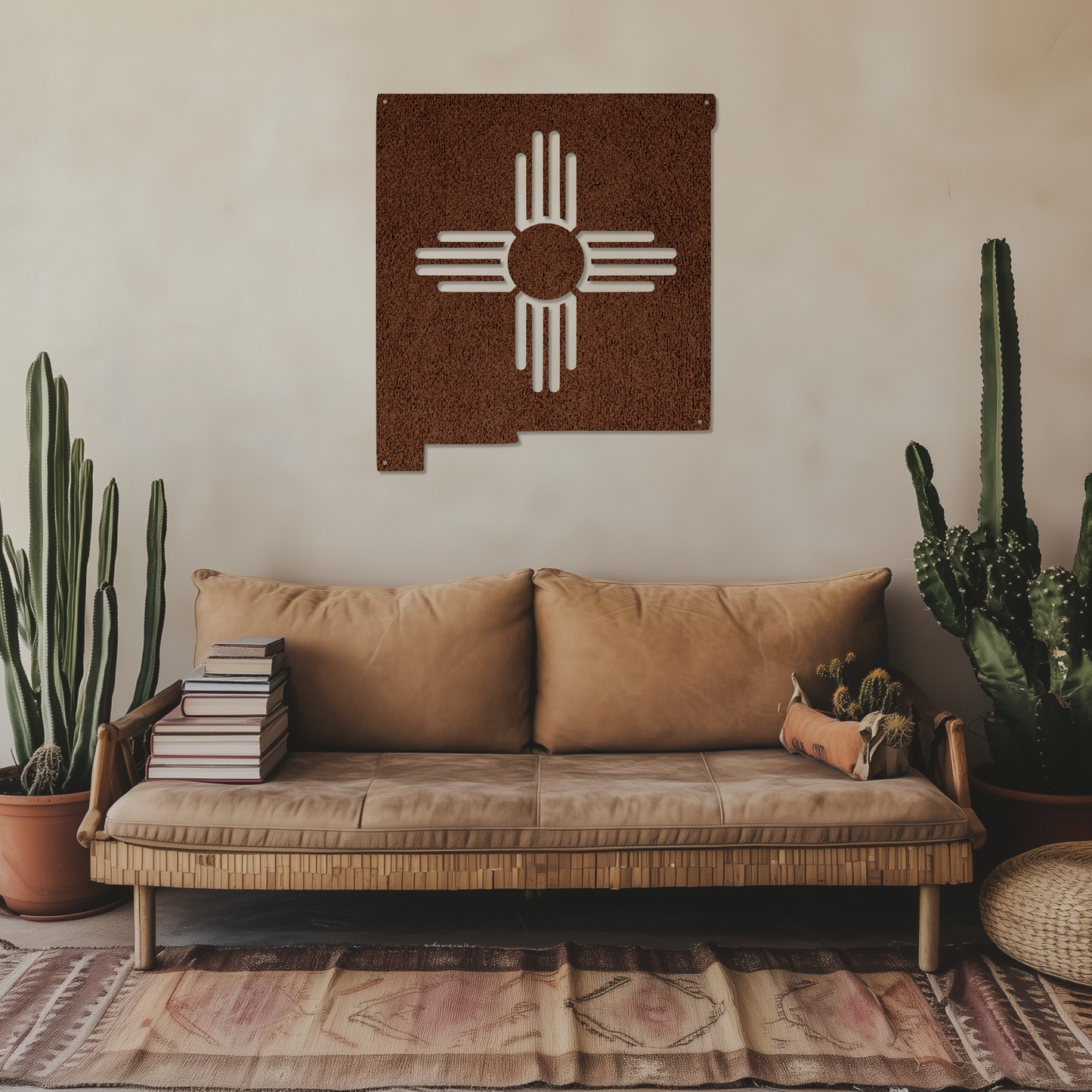 New Mexico State Flag Sign