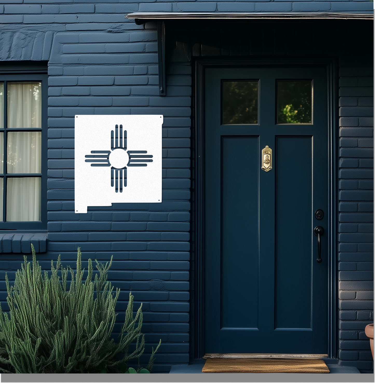 New Mexico State Flag Sign