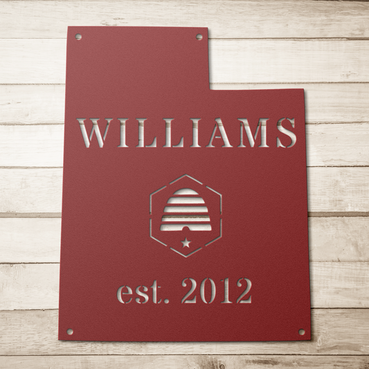 Utah_Custom_Name_Sign_Red_Simple_Wood_BKGD_Mockup.png