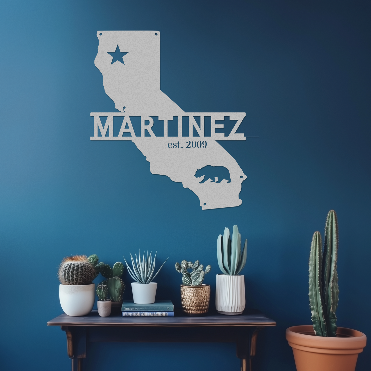 California Custom Name Sign