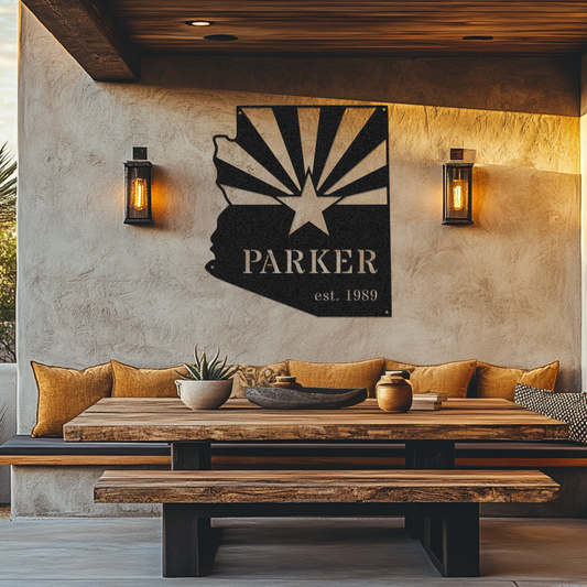Arizona Custom Address Sign